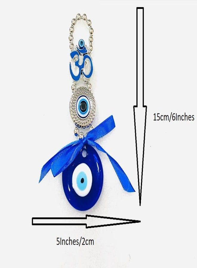 Ryme Vastu & Feng Shui Evil Eye Wall Hanging for Good Luck, Prosperity, Health & Wealth | Om Symbol Protection Decor for Home, Office & Car - Image 4